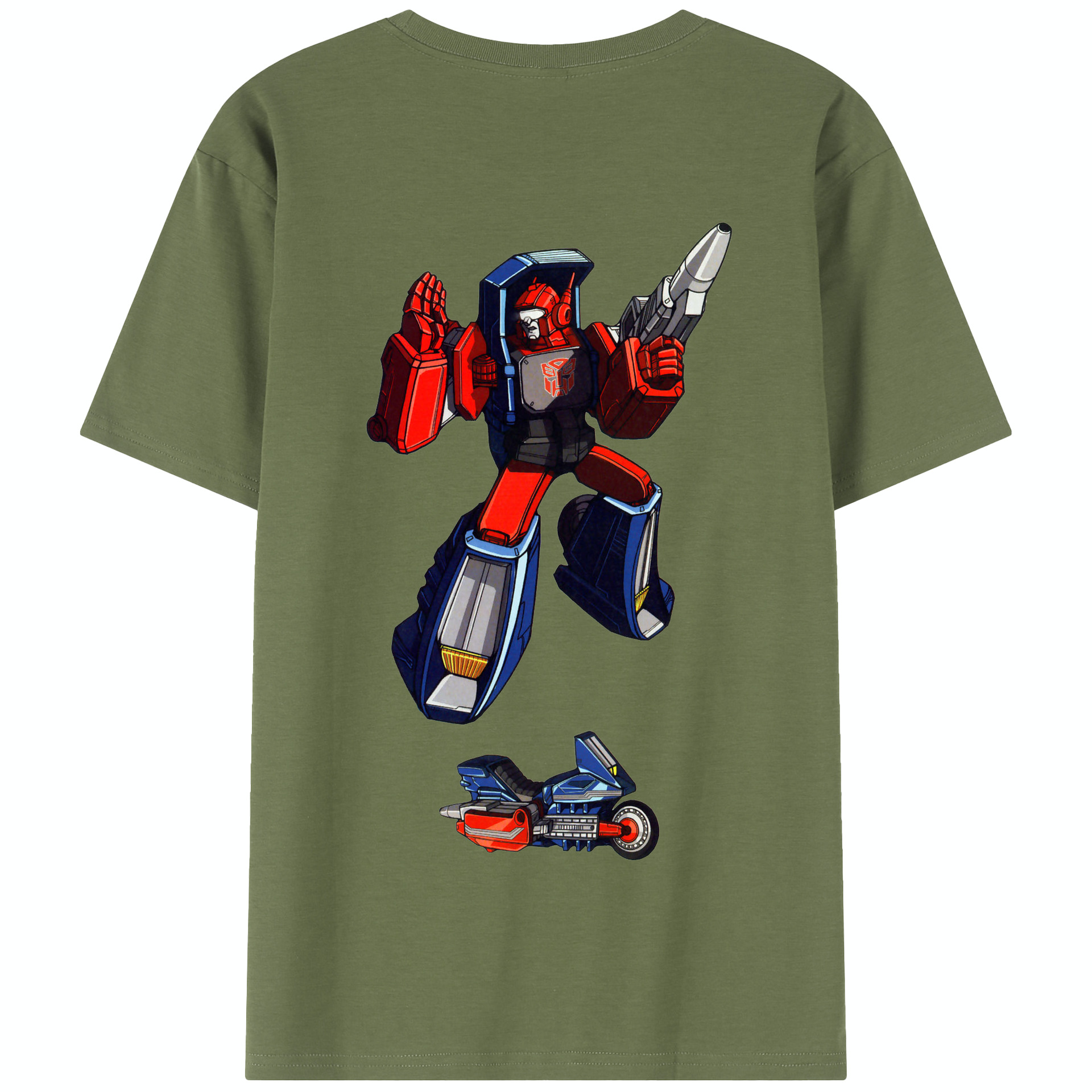 （画像用）  綿100％半袖Tシャツ（背面プリント）